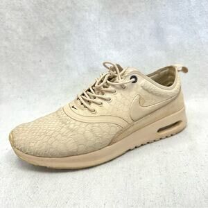 Nike Air Max Thea Ultra Snakeskin Beige Oatmeal Khaki Women's size 8.5